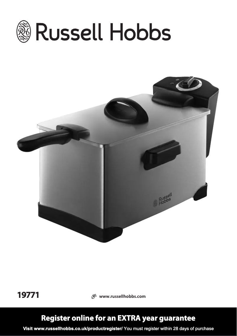 Page 1 de la notice Manuel utilisateur Russell Hobbs 19771