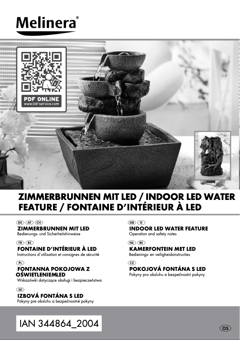 First page image of the manual for HG00214