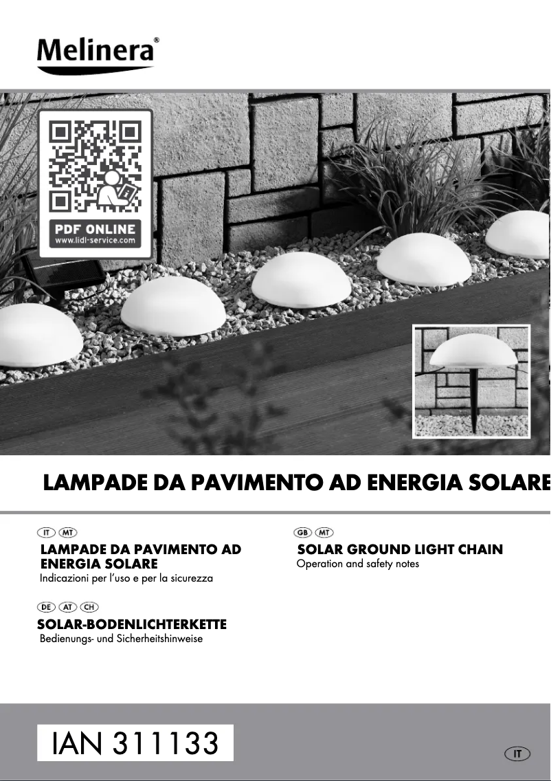 First page image of the manual for 10447