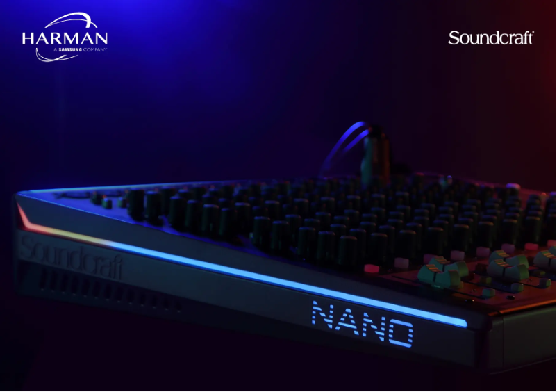 Page 1 of the manual Brochure Soundcraft NANO M16