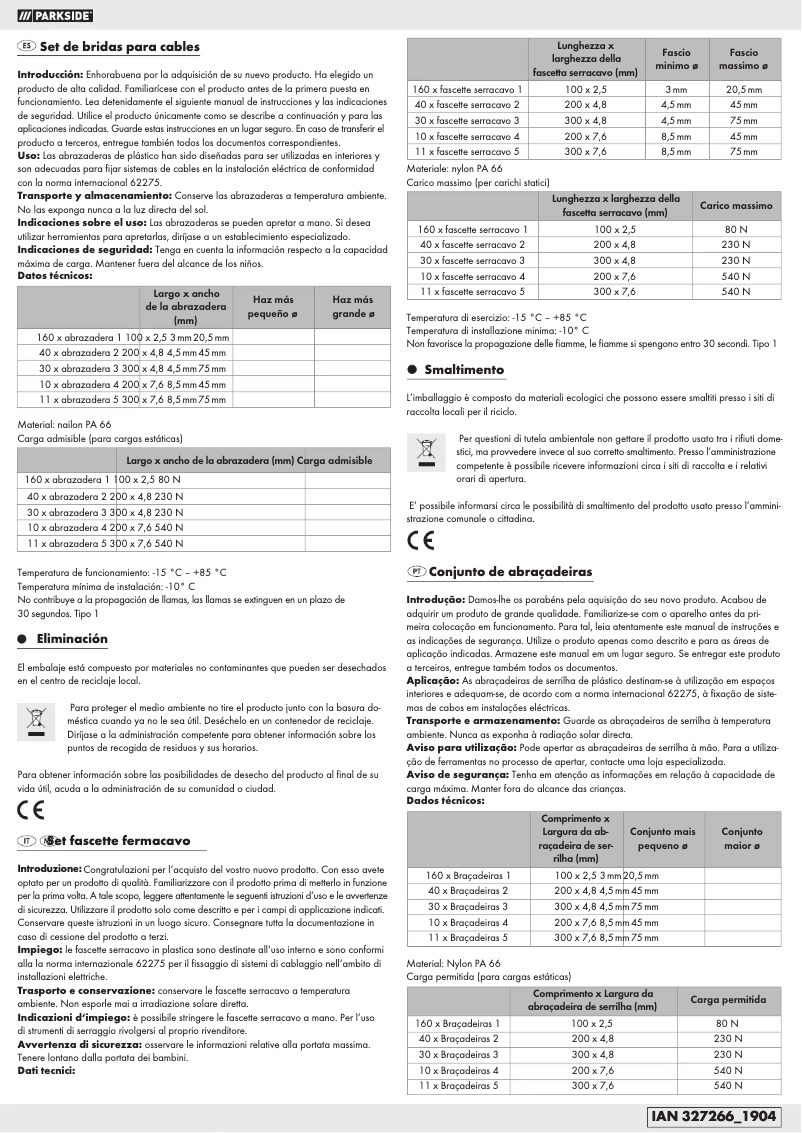 First page image of the manual for HG01010A