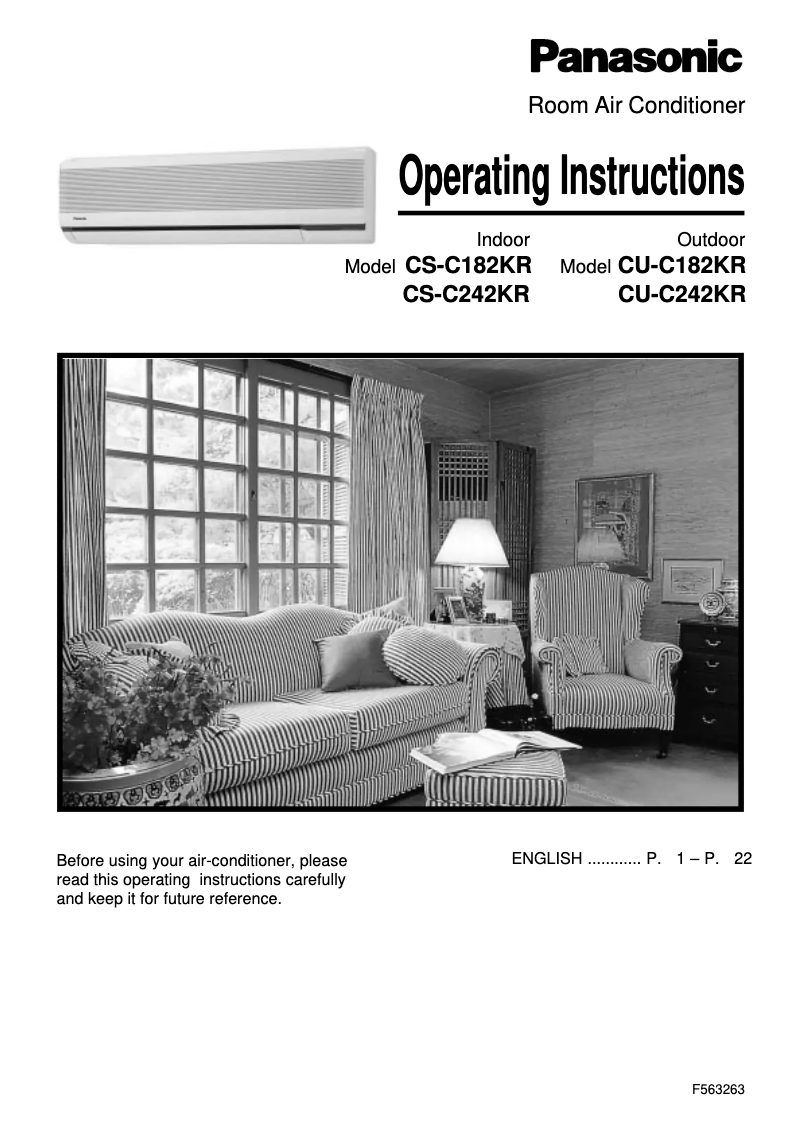 First page image of the manual for CS-C242KR