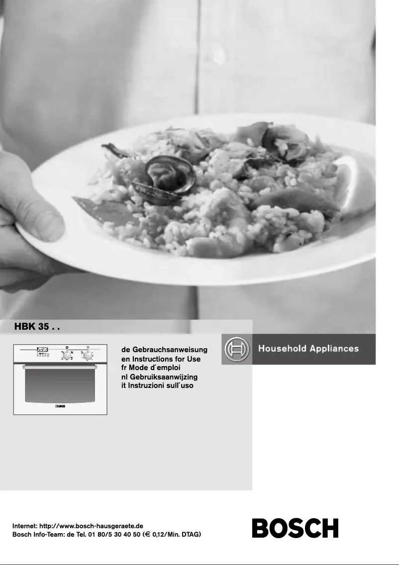 First page image of the manual for HBK3551