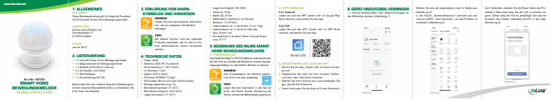 Page 1 of the manual User Manual InLine 40153
