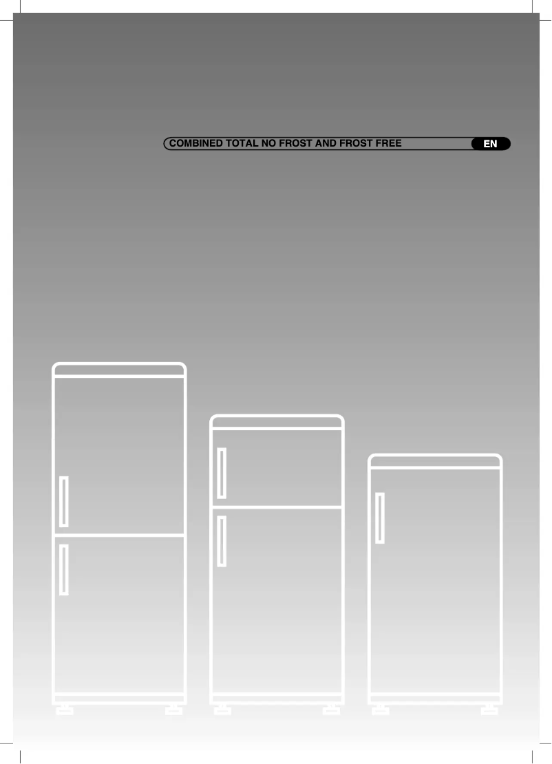 First page image of the manual for HCF 6185 TW