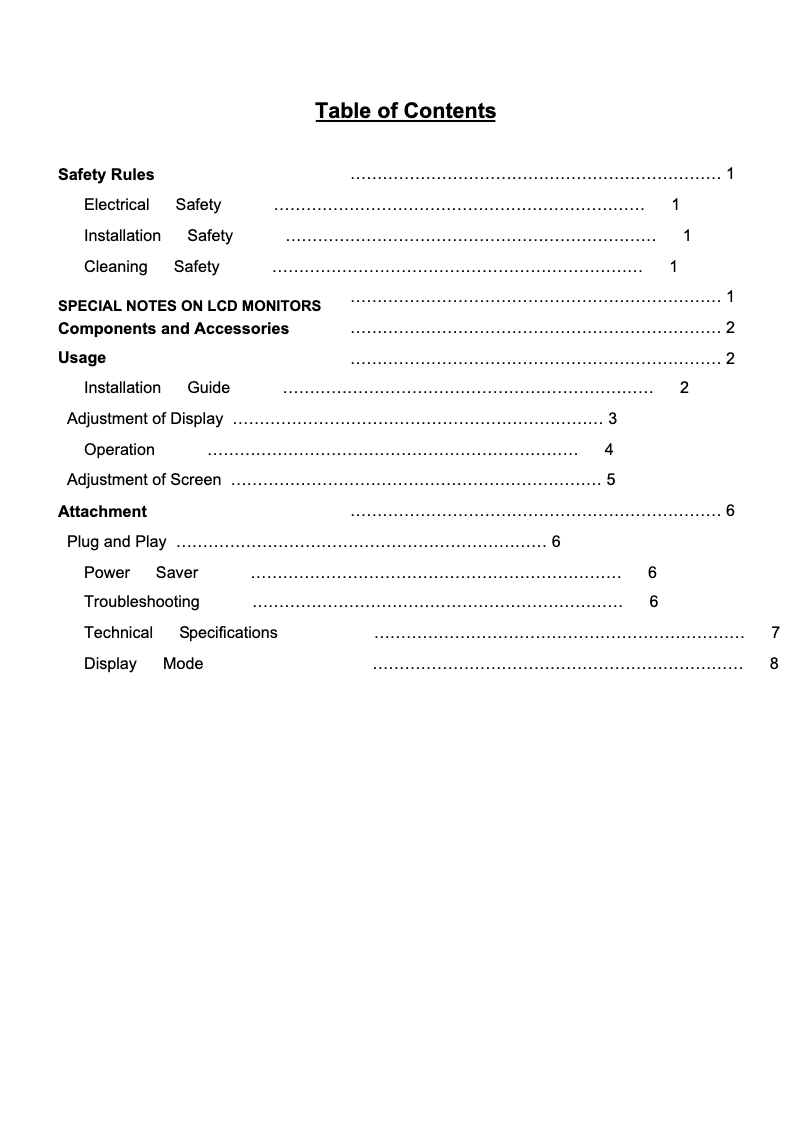 First page image of the manual for AL1913b