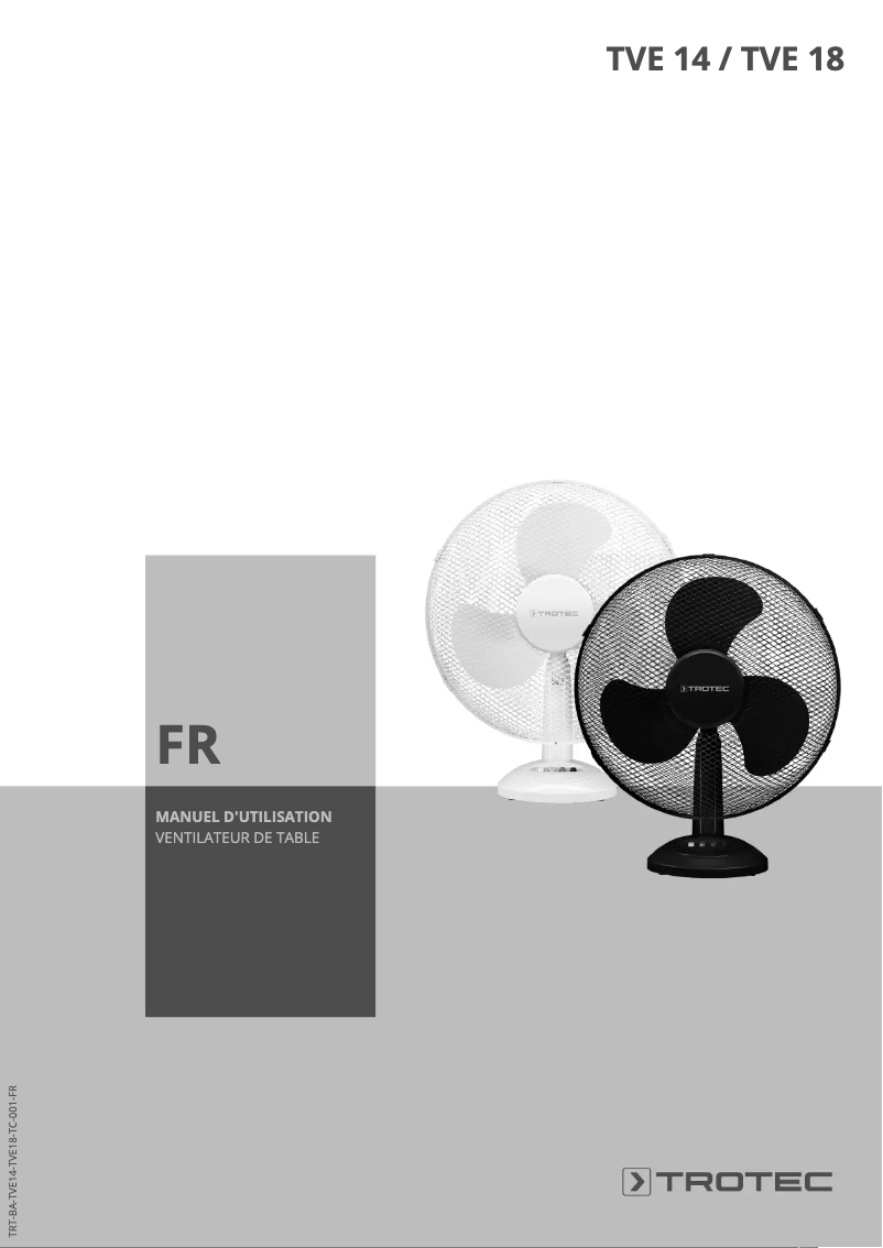 First page image of the manual for TVE 18