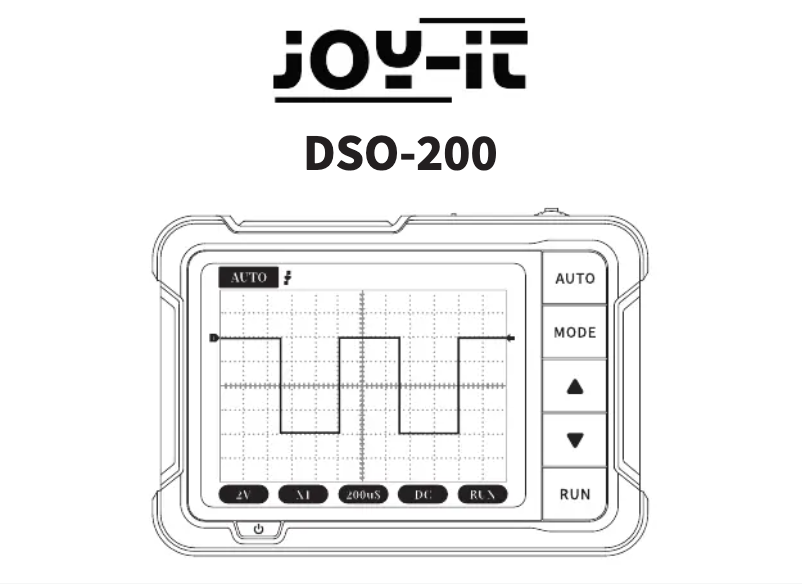 Image de la première page du manuel de l'appareil DSO-200