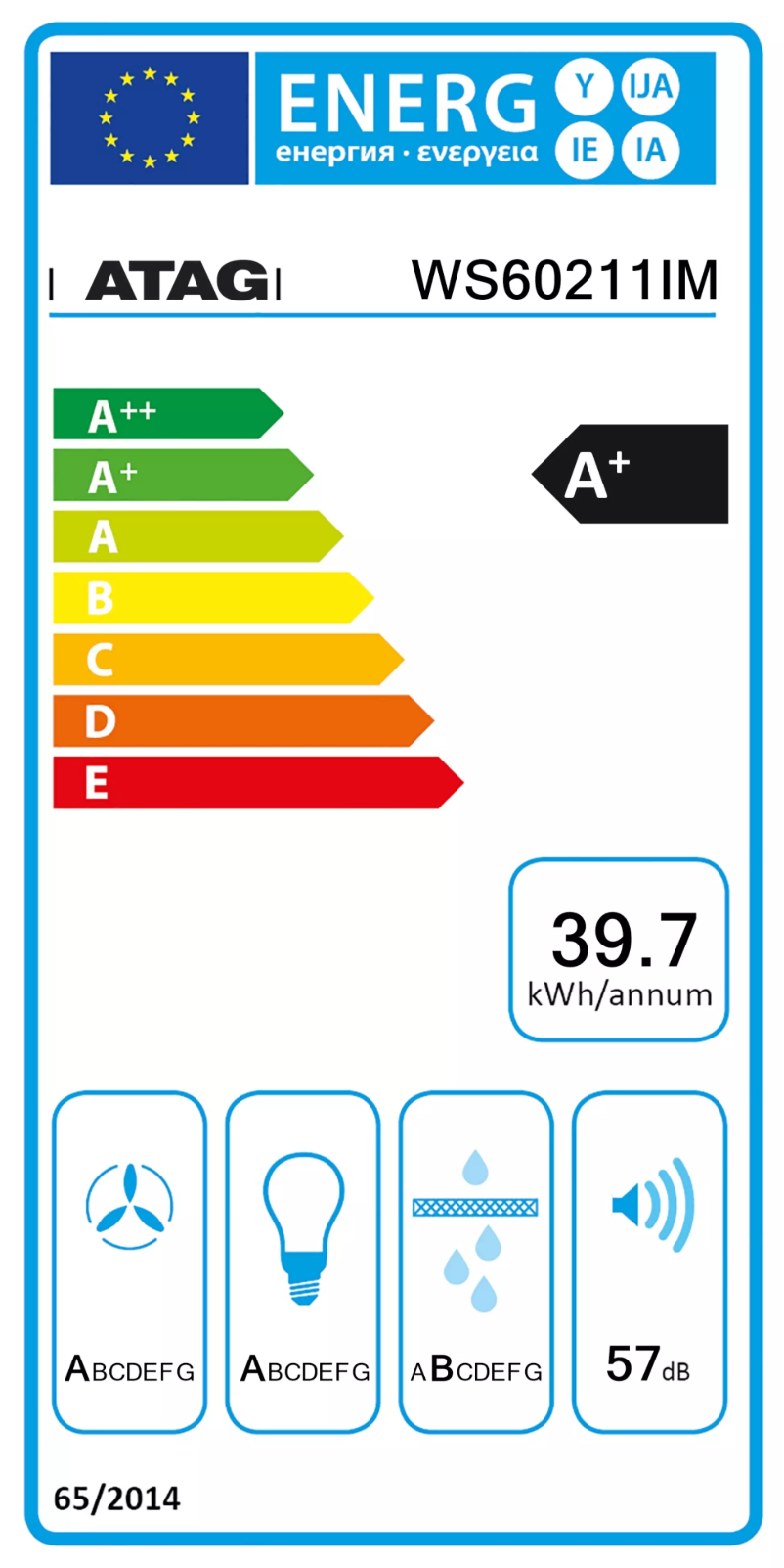 First page image of the manual for WS60211IM