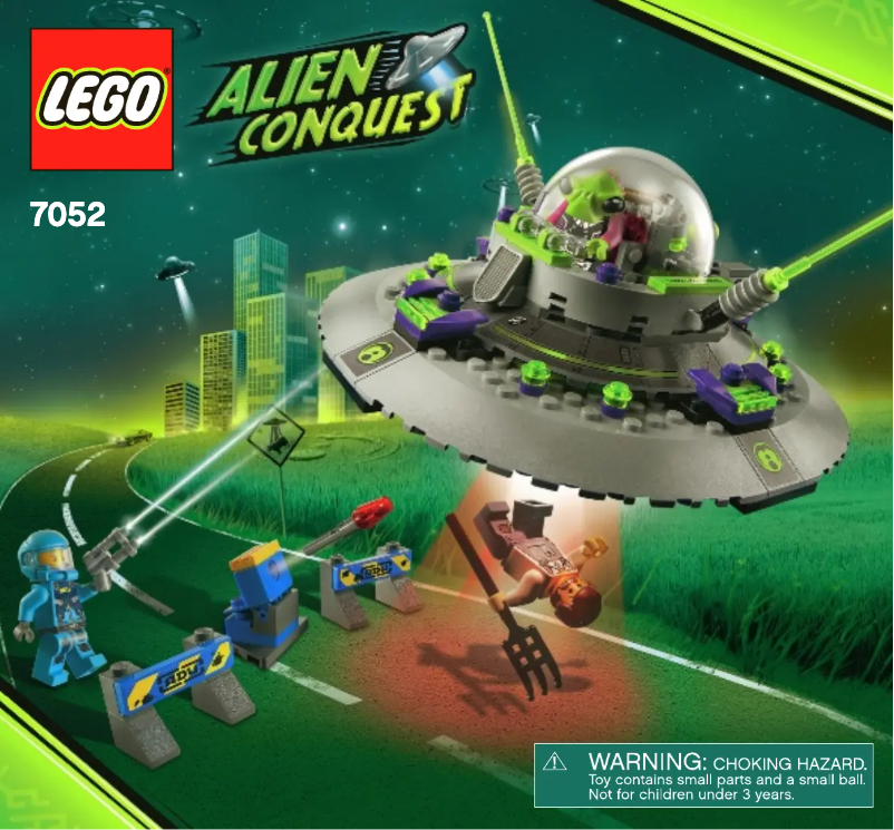 First page image of the manual for Alien Conquest 7052