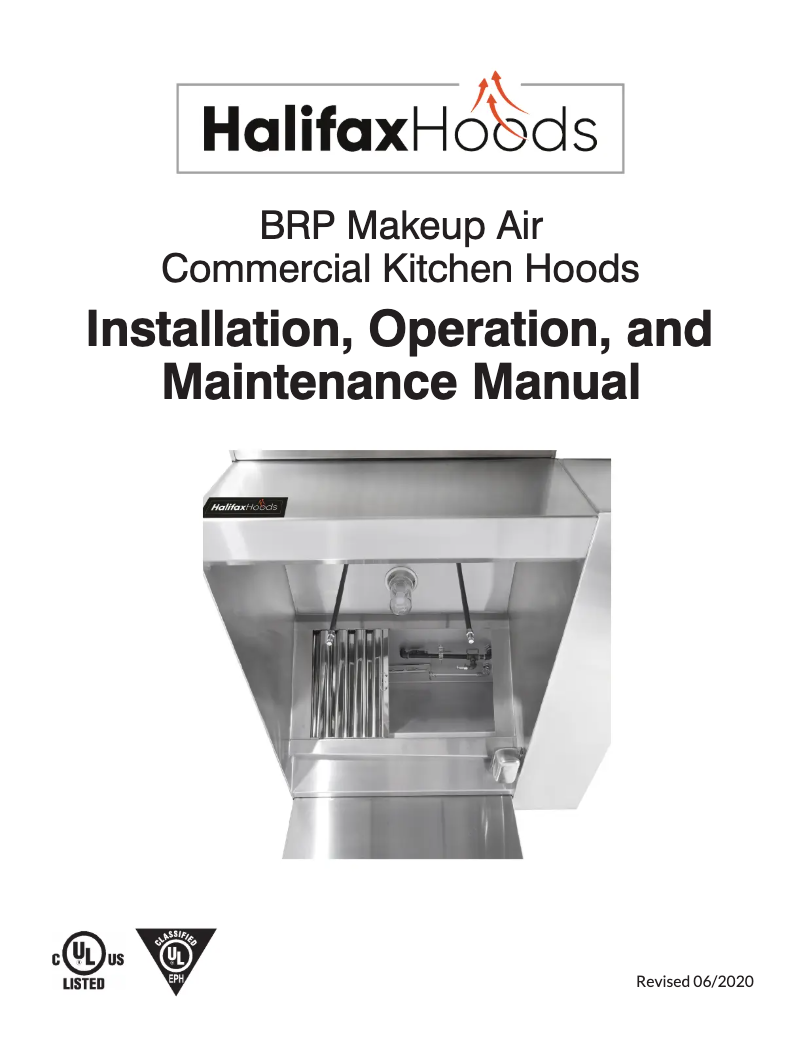 First page image of the manual for BRPHP1048