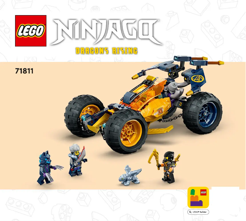 Page 1 of the manual Visual Instructions Lego Ninjago 71811