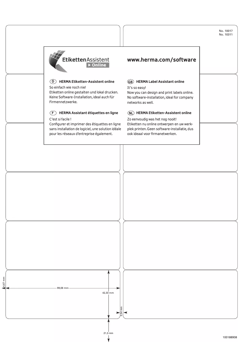 Image de la première page du manuel de l'appareil 10017