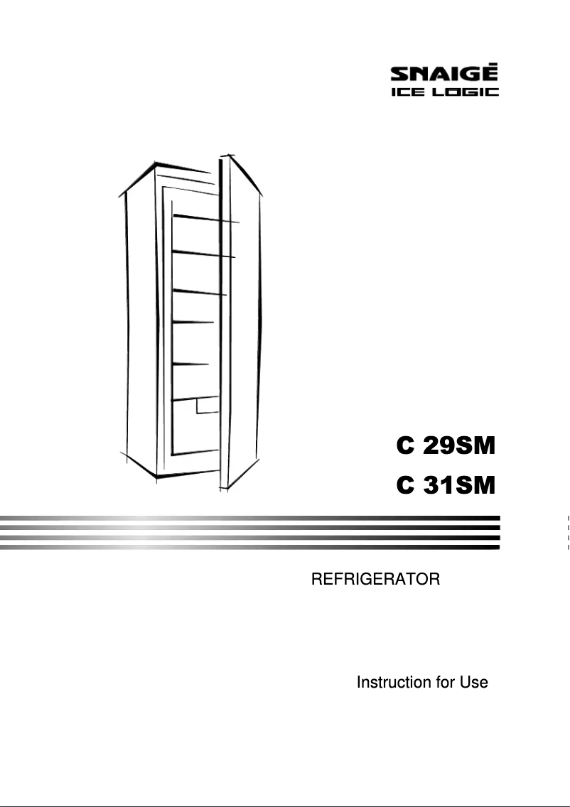 First page image of the manual for C 29SM-T1002F1