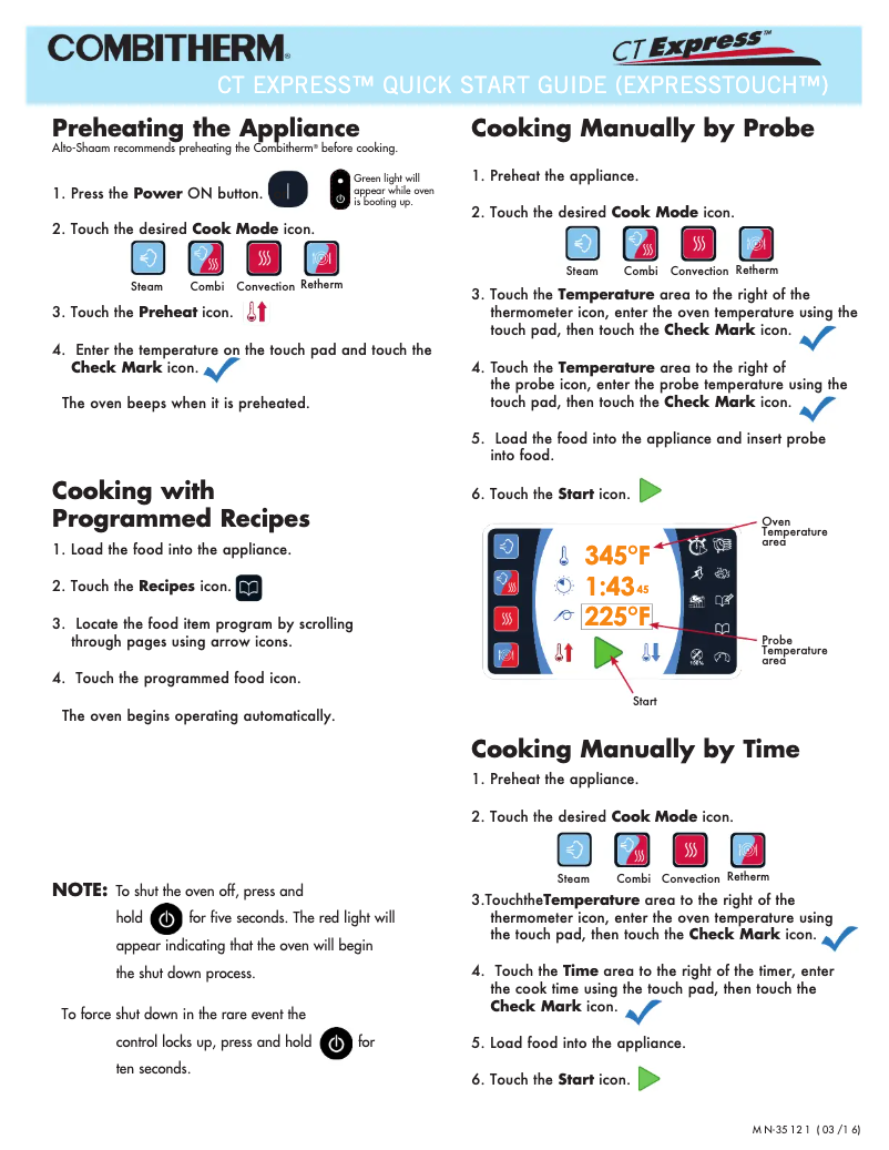 First page image of the manual for CTX4-10E