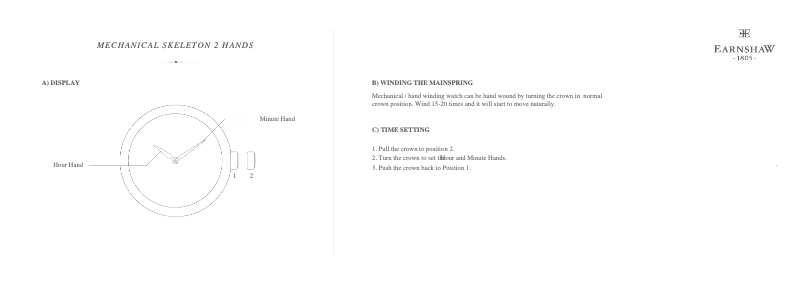 First page image of the manual for Bauer ES-8061-SETB-03