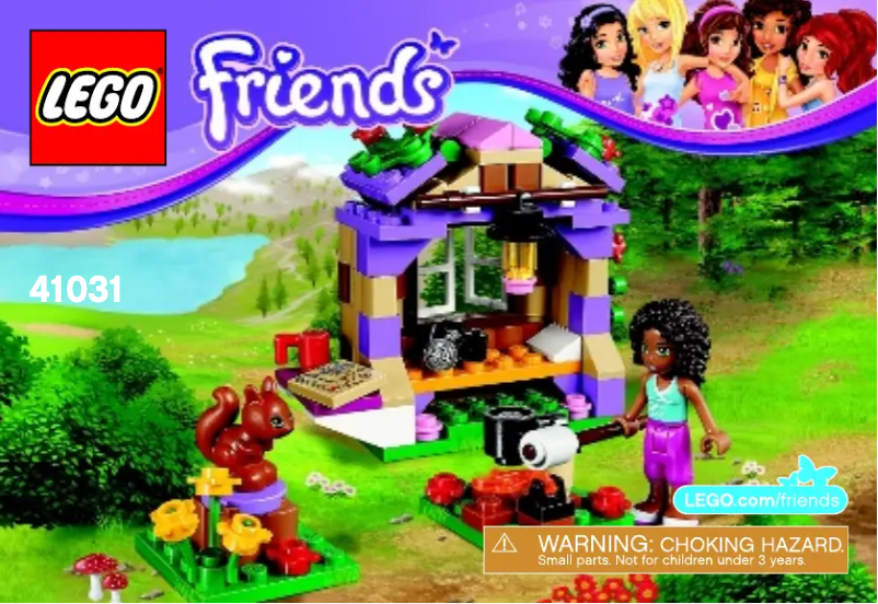 First page image of the manual for Friends 41031