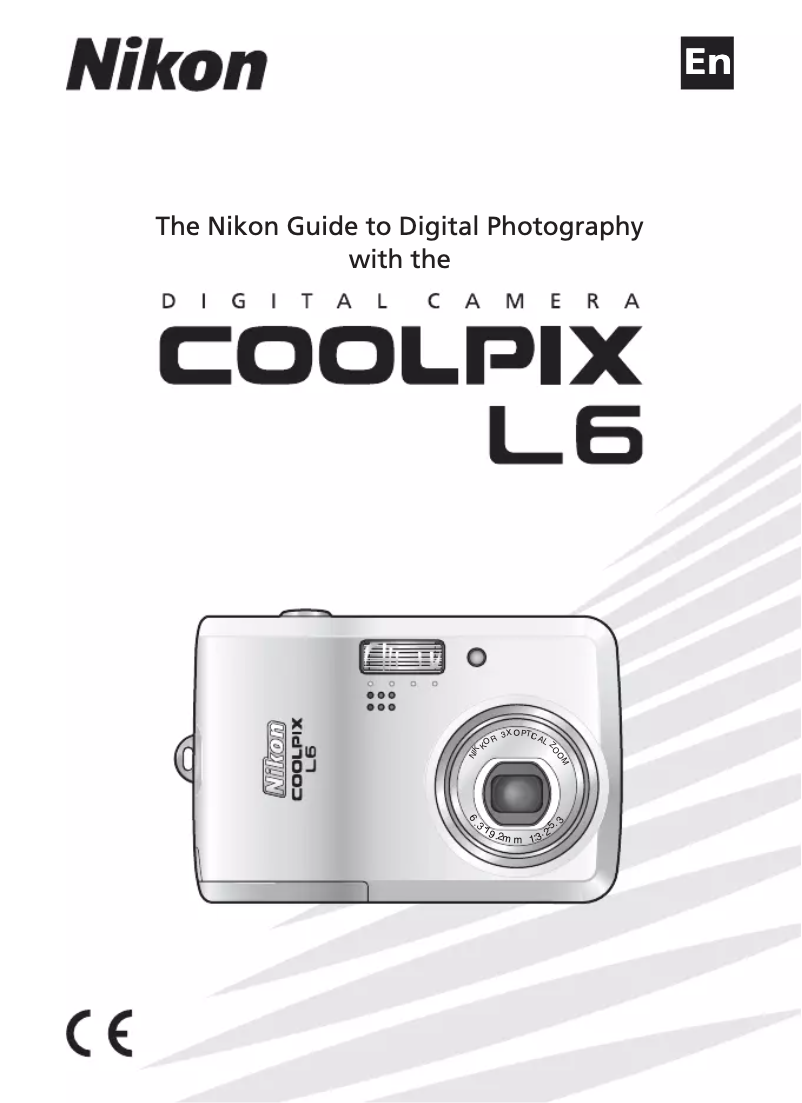 Page 1 of the manual User Manual Nikon Coolpix L6