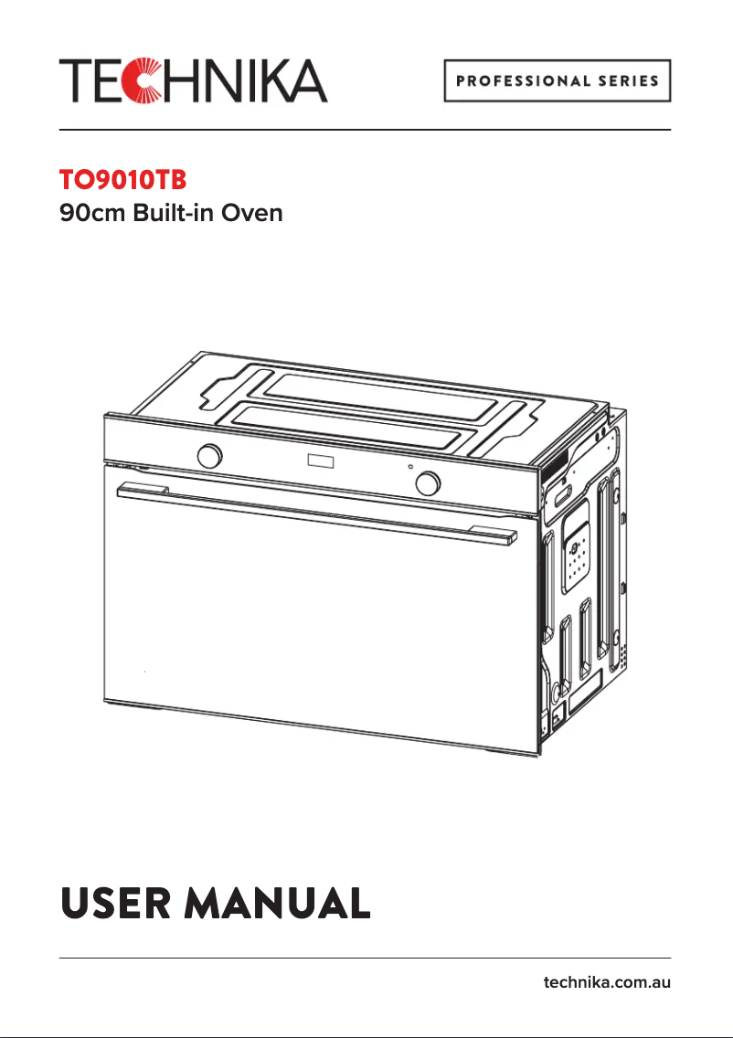 Page 1 de la notice Manuel utilisateur Technika TO9010TB