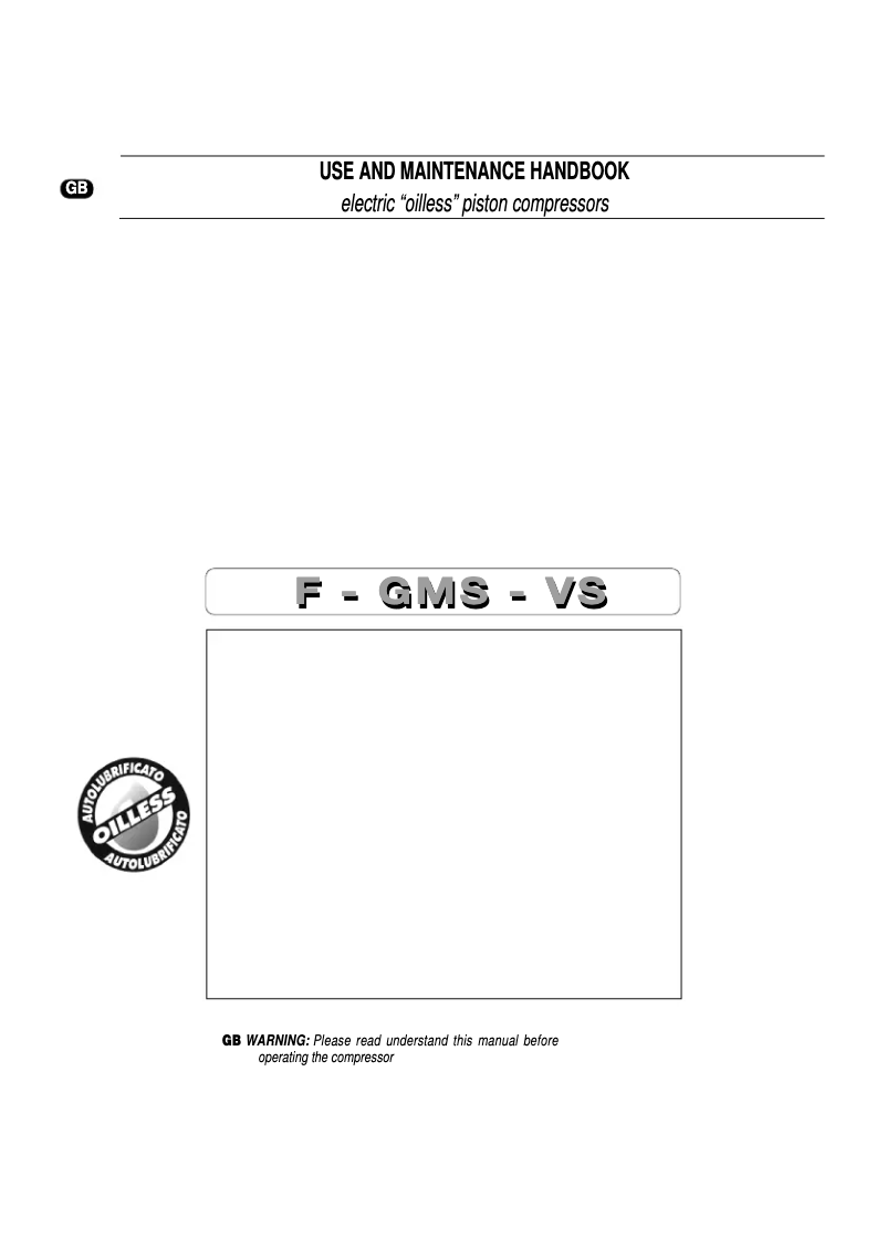 First page image of the manual for AC640