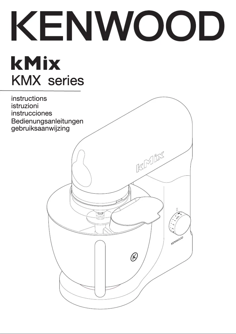 Page 1 of the manual User Manual Kenwood BLX68