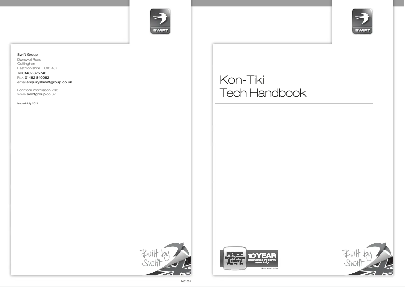First page image of the manual for Kon-Tiki (2013)