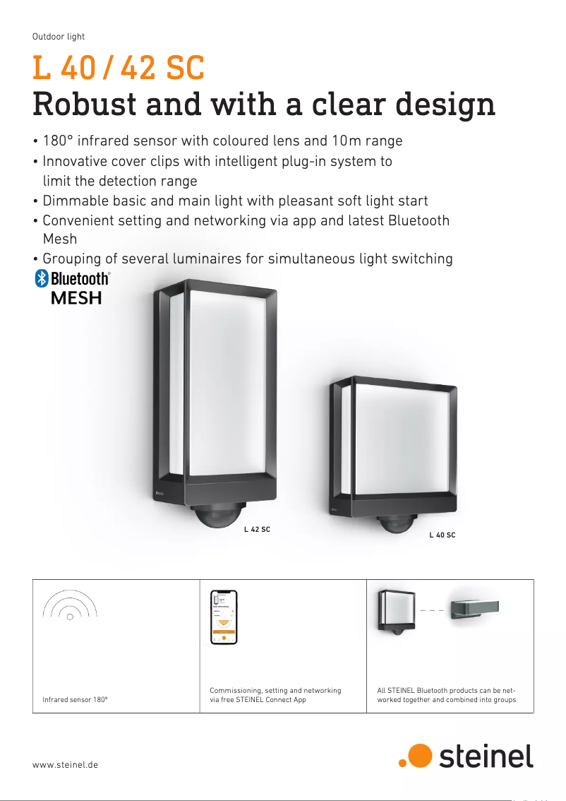 First page image of the manual for My L 40 SC