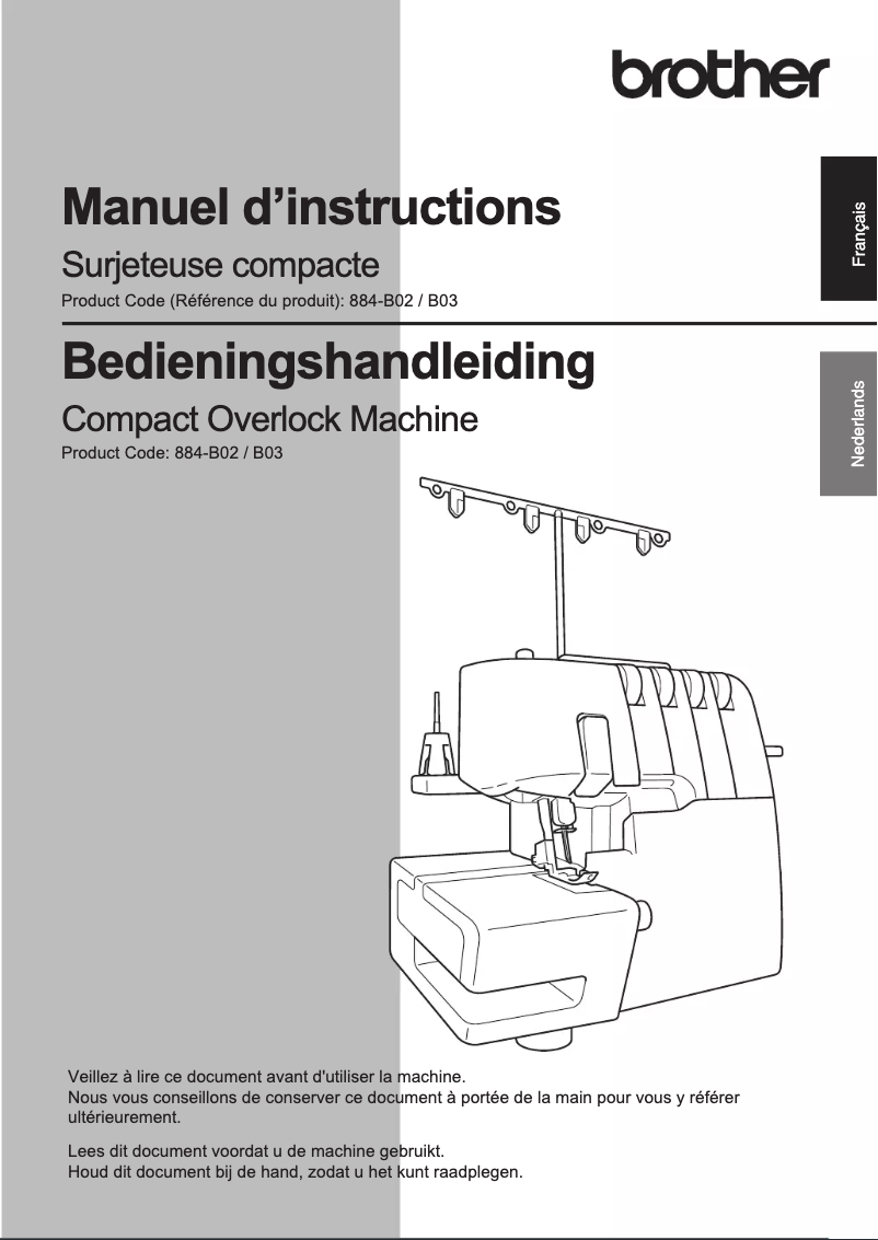 First page image of the manual for 1334D