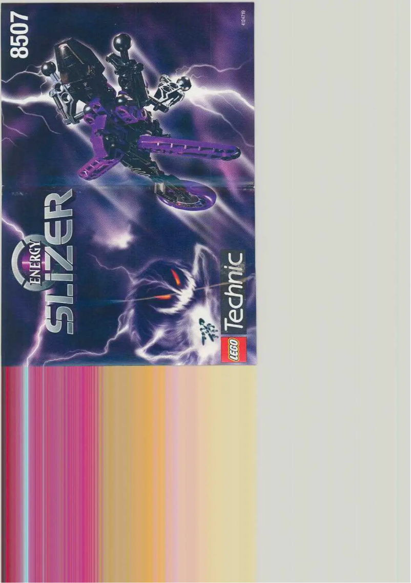 First page image of the manual for Technic 8507