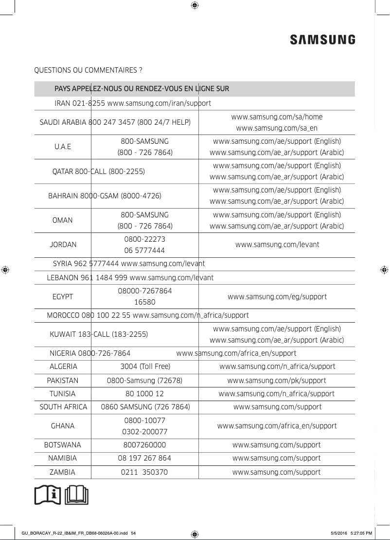 Page 1 of the manual User Manual Samsung AR18KCFHDWKXOM