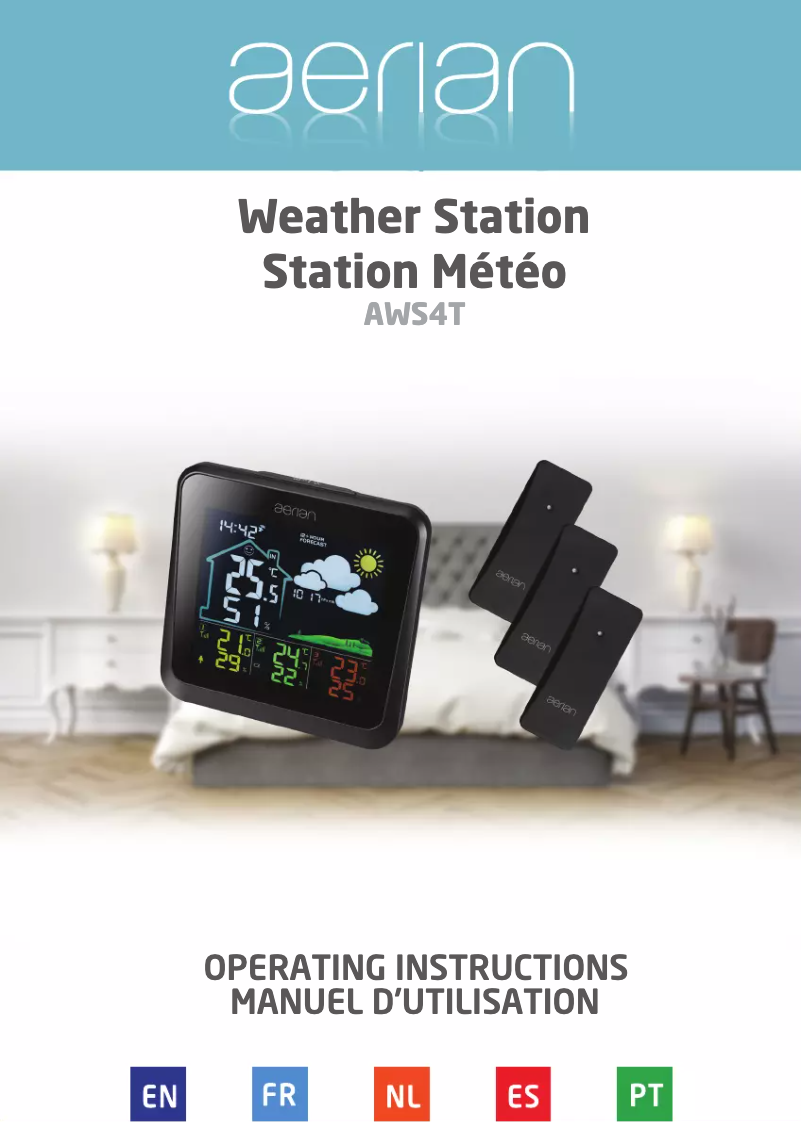 First page image of the manual for AWS4T