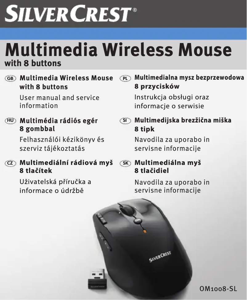 First page image of the manual for IAN 55976