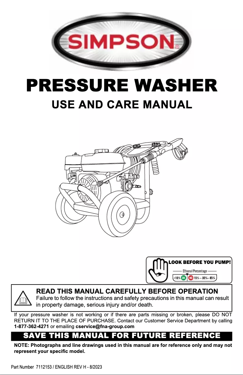 First page image of the manual for IS61022-S