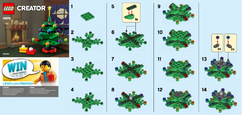 Page 1 of the manual User Manual Lego Divers 30576