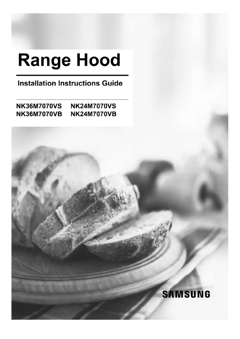 Page 1 of the manual User Manual Samsung NK24M7070VS