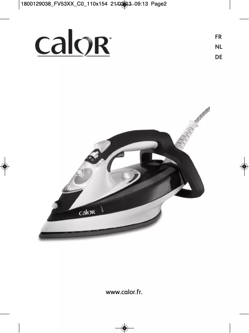 First page image of the manual for AquaSpeed FV5351C0