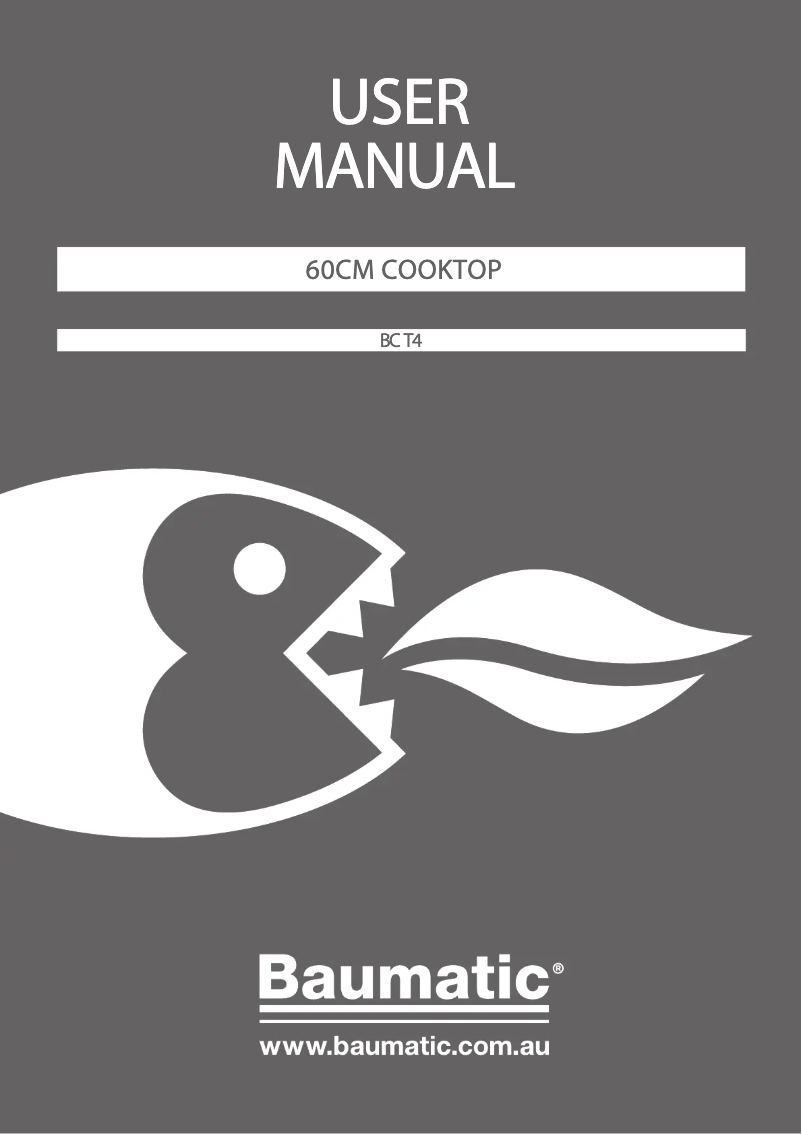 First page image of the manual for BCT4