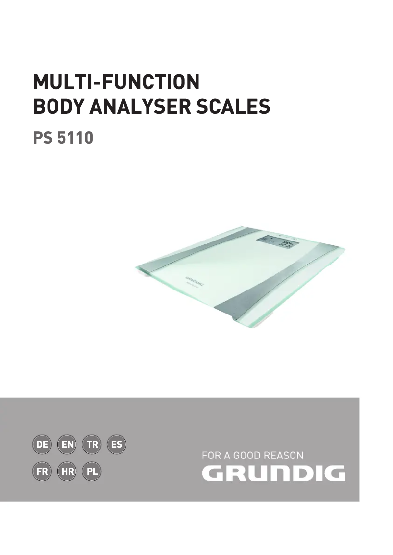 First page image of the manual for PS 5110