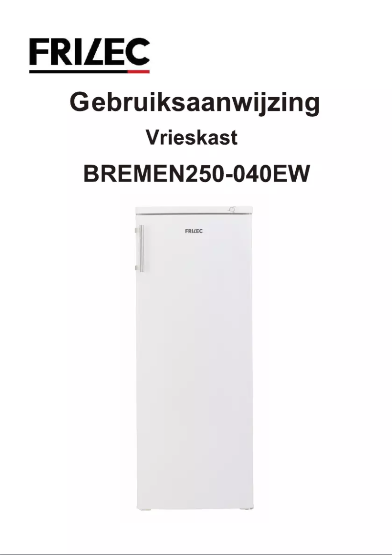 Page 1 of the manual User Manual Frilec BREMEN250 040EW