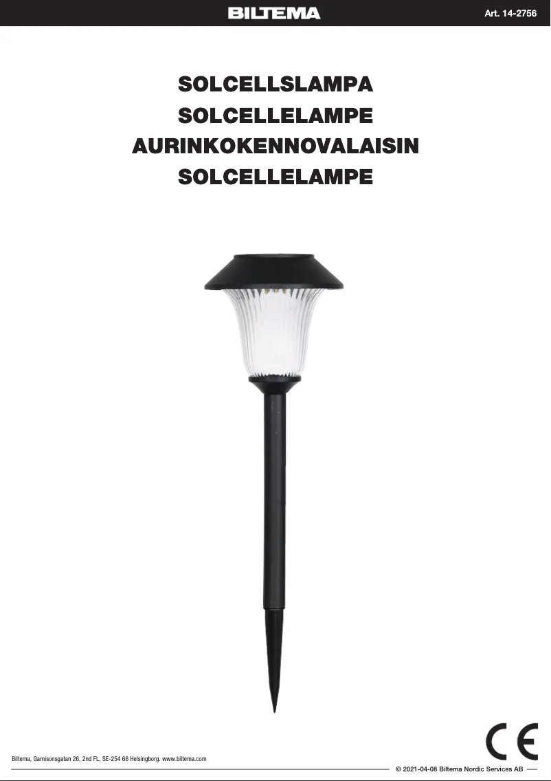 Image de la première page du manuel de l'appareil 14-2756