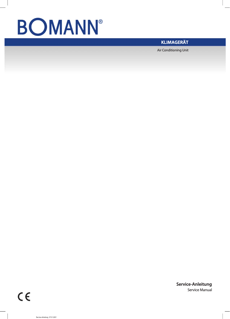 Page 1 of the manual User Manual Bomann CL 6045 QC CB