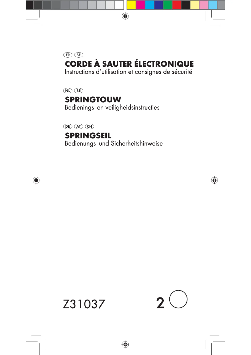 Page 1 of the manual User Manual Crivit SC-1358