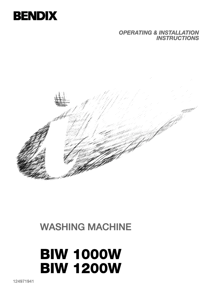 Page 1 of the manual User Manual Bendix BIW100