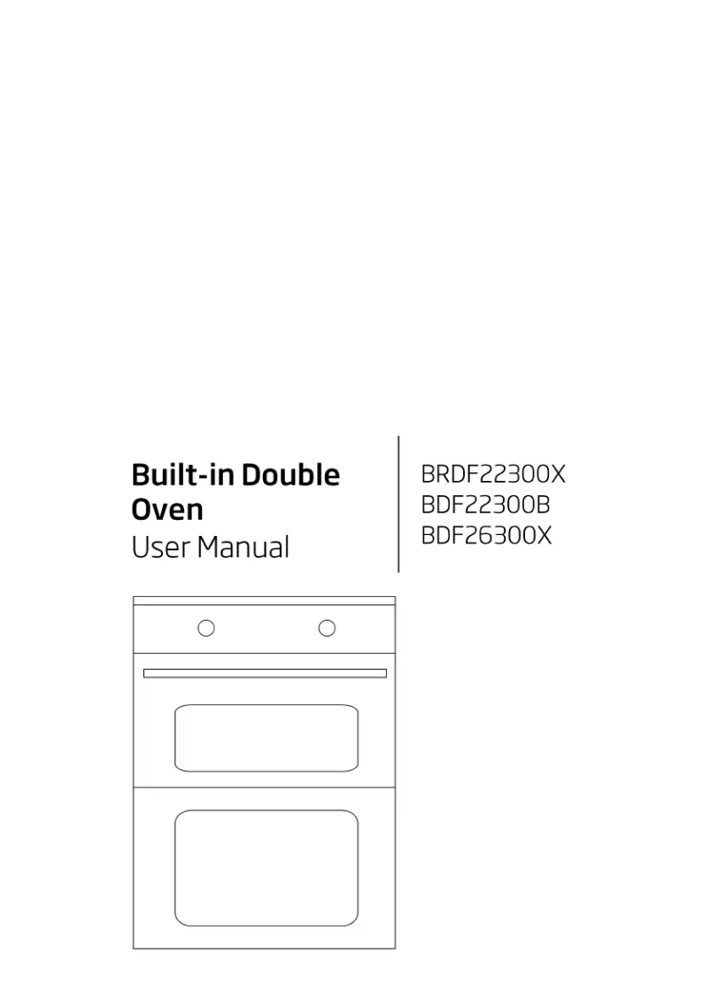 First page image of the manual for BRDF 22300
