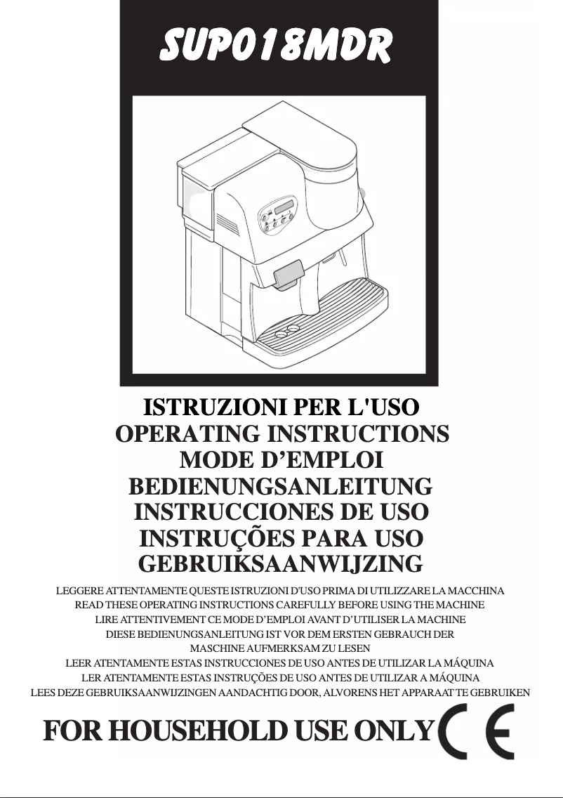 Page 1 of the manual User Manual Spidem Trevi Digital