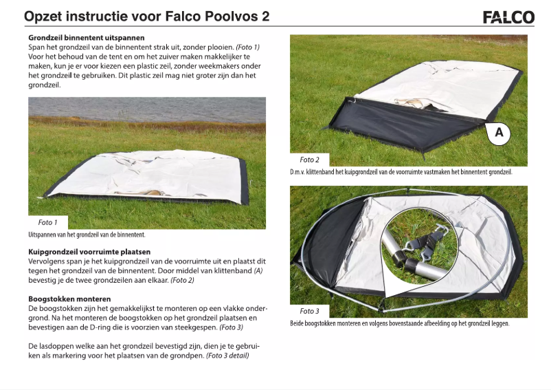 First page image of the manual for Poolvos 2