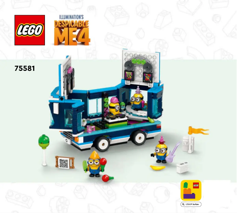 Page 1 of the manual User Manual Lego 75581