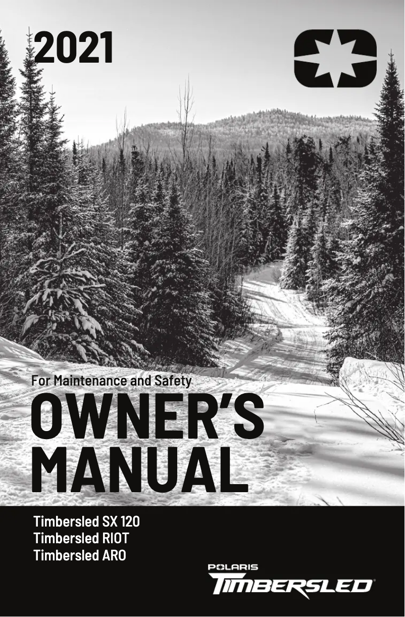 Page 1 of the manual User Manual Timbersled ARO 3 LE (2021)