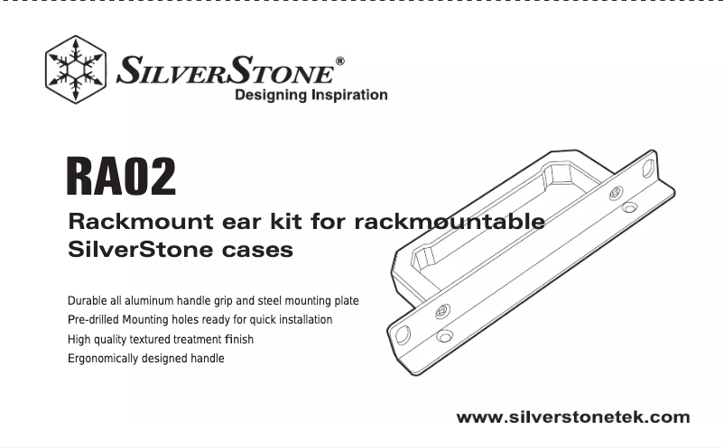 Page 1 of the manual User Manual Silverstone RA02B