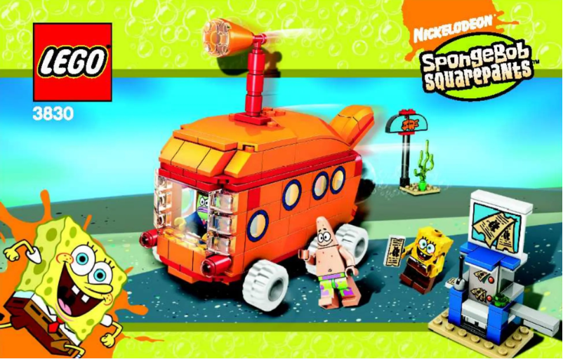 Page 1 of the manual User Manual Lego The Bikini Bottom Express